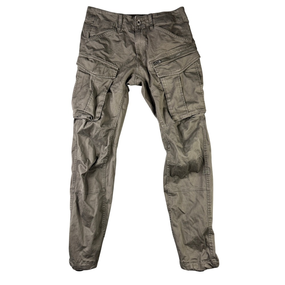 G-Star RAW Rovic Zip 3D Tapered Cargo Pants Sage Green 29x32 D02190-5126-7230